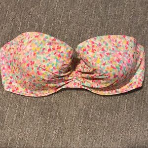Victoria Secret Flirt Bandeau bikini top. 36D